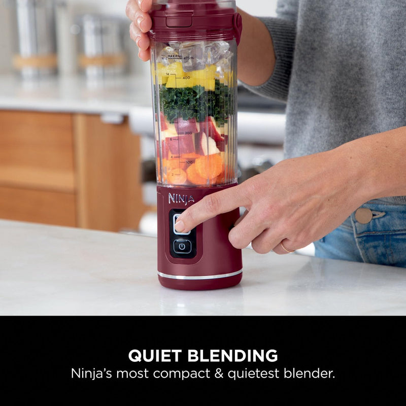 Ninja Blast Portable Blender, 530ml Cranberry Red, BC151UKCR