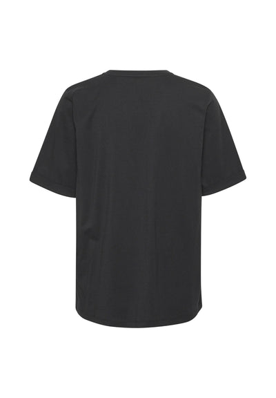 Culture CUblaze Black Tshirt, Blaze Top