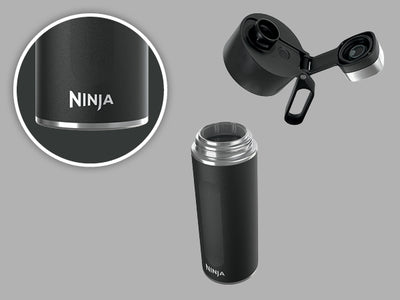 Ninja Thirsti 530 ml Travel Bottle – Black DW2401EUUKBK