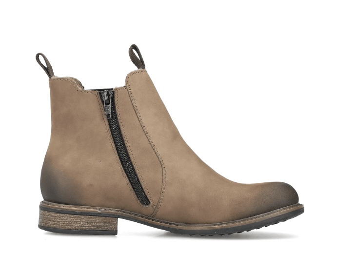 Rieker Ladies Ankle Boots 74878-25 in Brown Chelsea