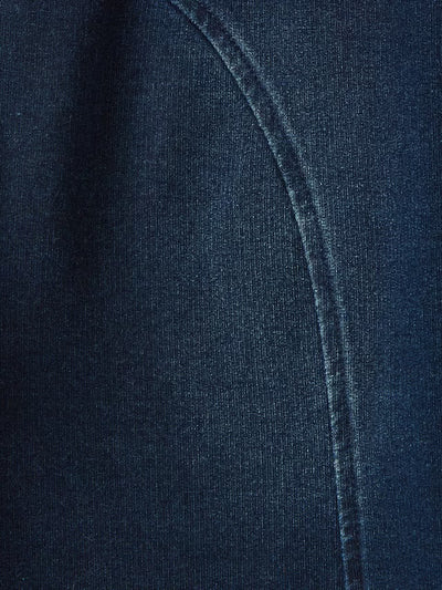 Joules Girls' Trot Dark Wash Blue Jersey Denim Jodphur-Style Leggings