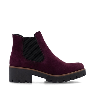 Rieker Ladies Chelsea Boot Style 79265-30 Red