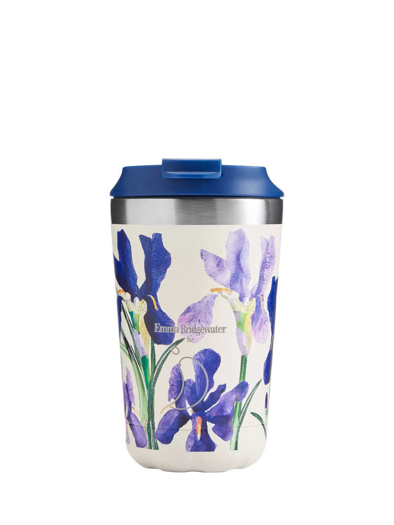 Emma Bridgewater for Chilly’s Blue Iris 340ml Coffee Cup
