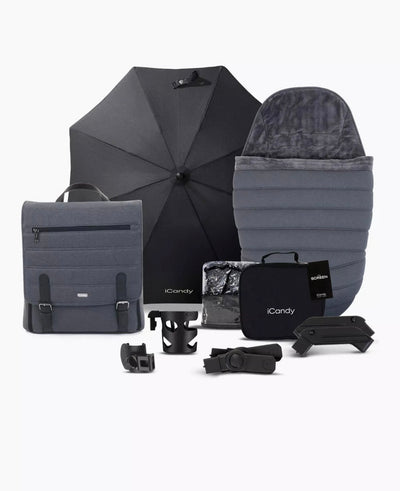 iCandy Peach 7 Pushchair & Carrycot Bundle in Truffle