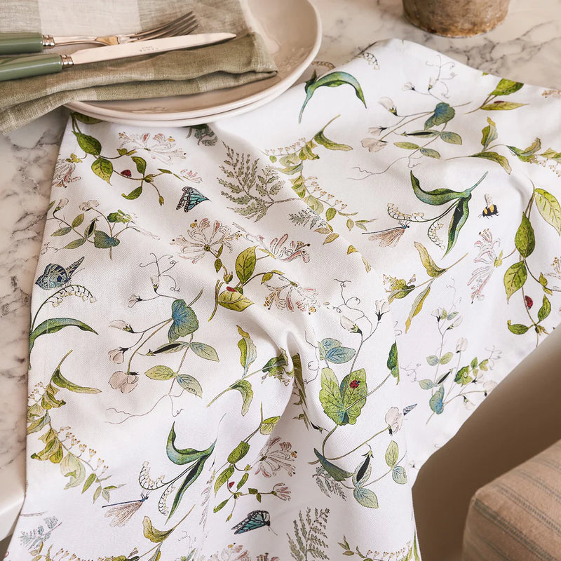 Sophie Allport wild floral tea towel