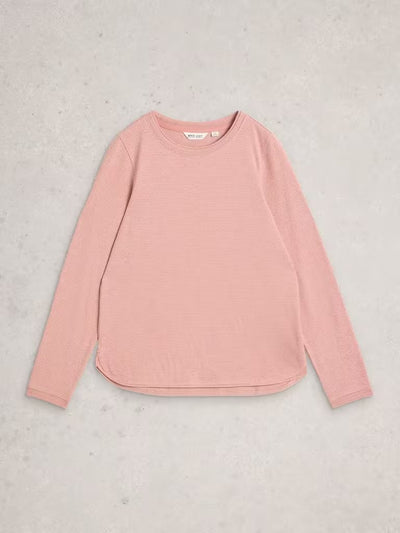 White Stuff Clara Sparkle Tee PINK