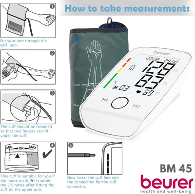 Beurer BM45 Upper Arm Blood Pressure Monitor