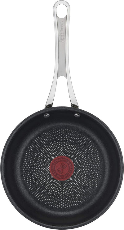 Tefal Jamie Oliver Cook's Classics Stainless Steel Frying Pan, 24 cm, Induction Pan E3060434