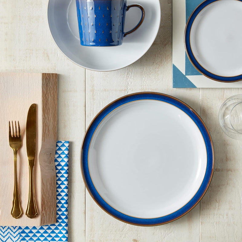 Denby Imperial Blue 12 Piece Tableware Set