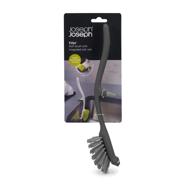 Joseph Joseph Edge Dish Brush - Grey
