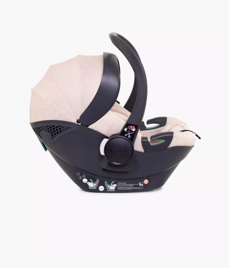iCandy Cocoon Car Seat & base in Latte