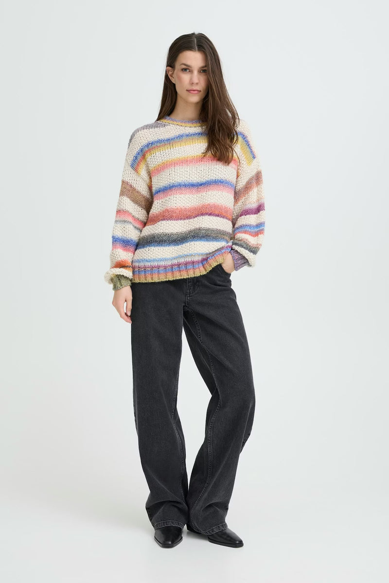 PULZ JEANS PZADANA PULLOVER Multicolor and solid yarn, Adana