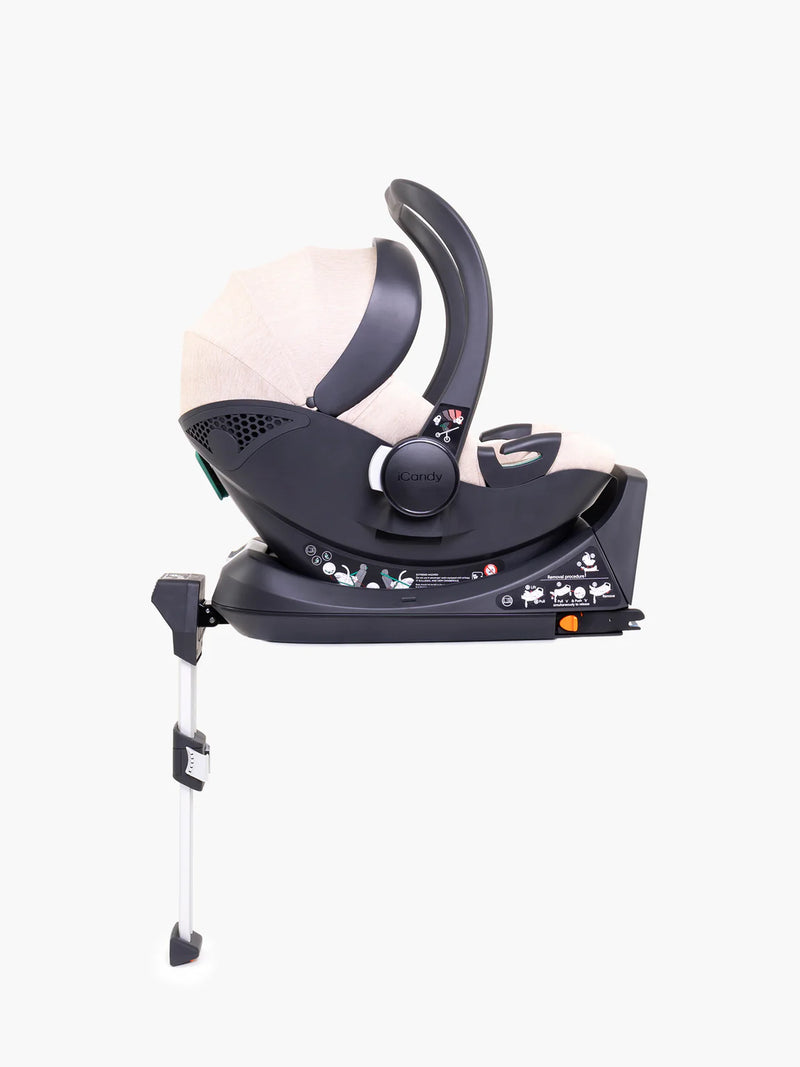 Icandy Peach 7 Biscotti Pushchair and Carrycot - Car Seat Bundle