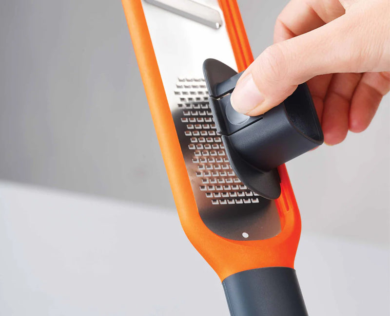 Joseph Joseph Handi-Grate™ Orange 2-in-1 Mini Grater & Slicer