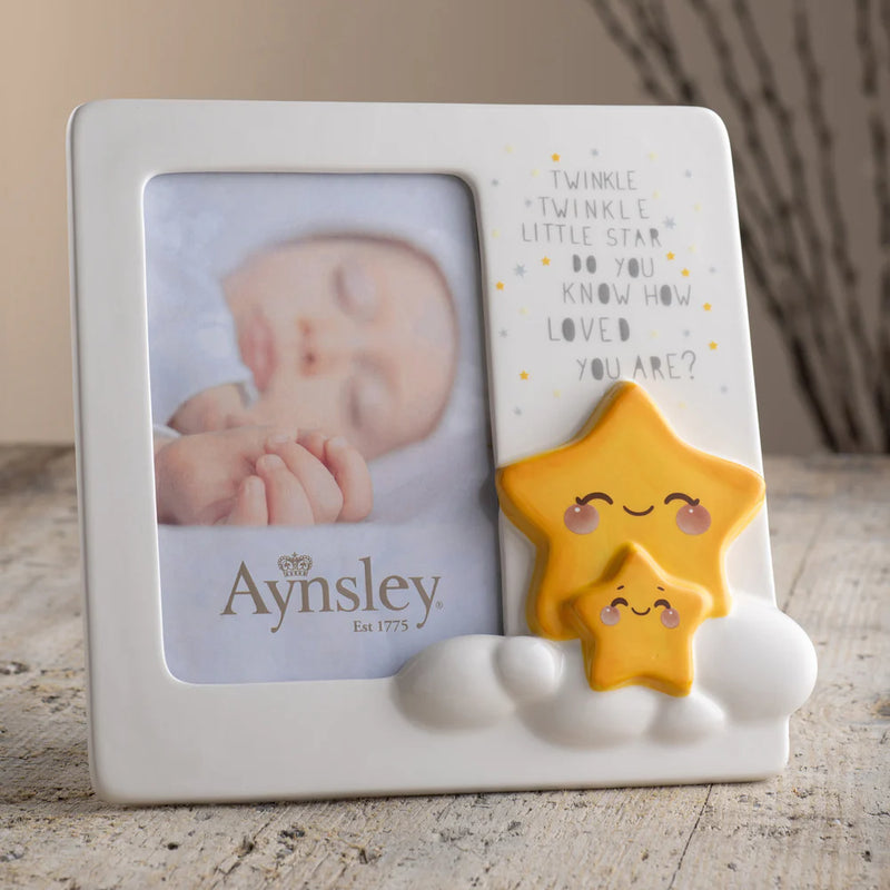Aynsley Twinkle Twinkle Little Star Photo Frame 6”x4”