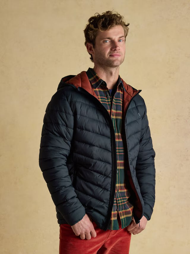 Joules Men’s Garrett Navy Showerproof Padded Jacket