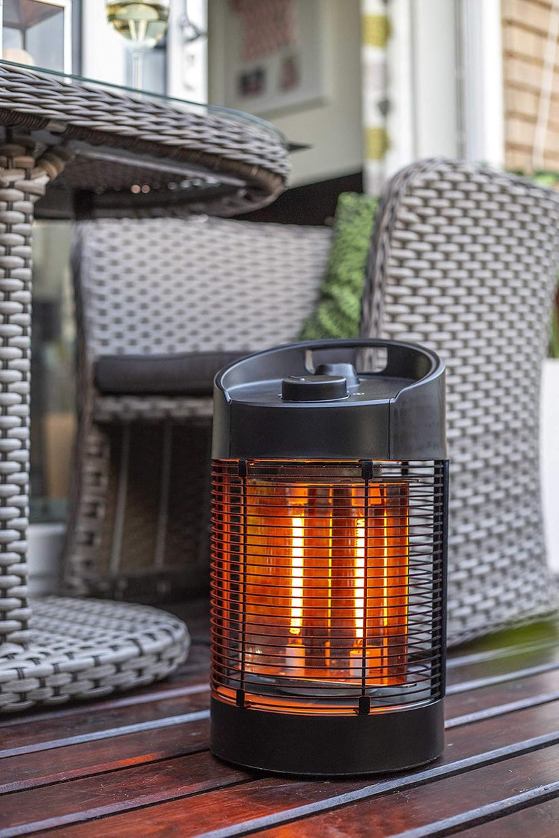 Table Top Heater Black Revolving Table Heater Electric Medium