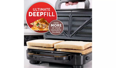 Breville VST082 Ultimate 2 Portion Sandwich Toaster - Black