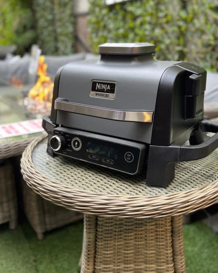 Ninja Woodfire Electric BBQ Grill Stand - OG701UK