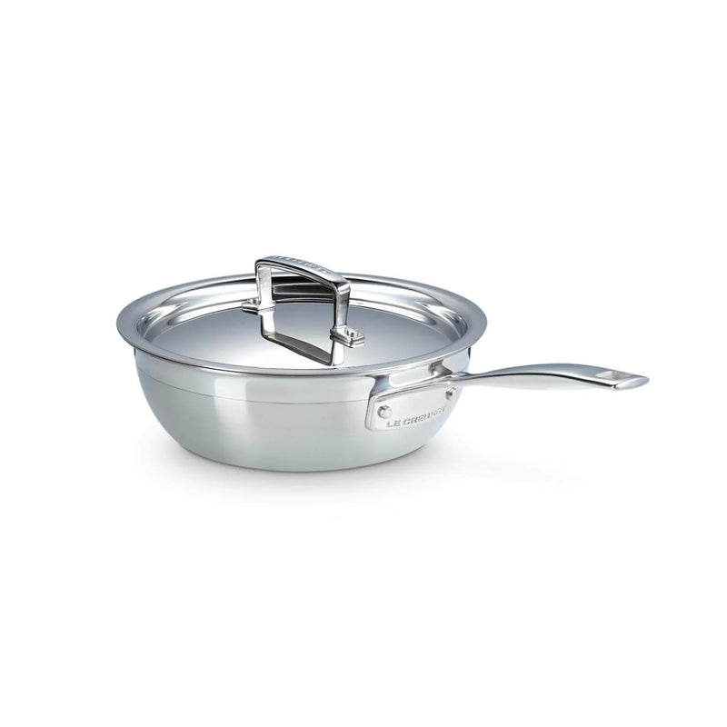 Le Creuset 3 Ply Stainless Steel 20cm Chefs Pan