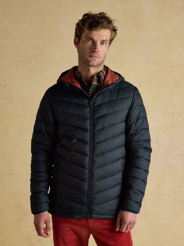 Joules Men’s Garrett Navy Showerproof Padded Jacket