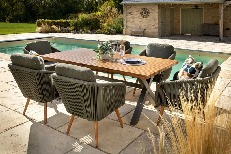 Olive 6 Seater Dining Set - PRE ORDER FOR MARCH DELIVERY
