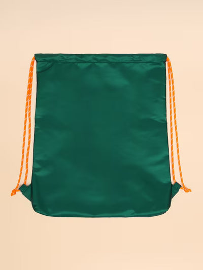 Joules Kids' Adventurer Green & Blue Tractor Drawstring Bag