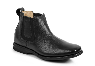 Anatomic & Co Mens Leather Chelsea Boots Amazonas Floater in Black