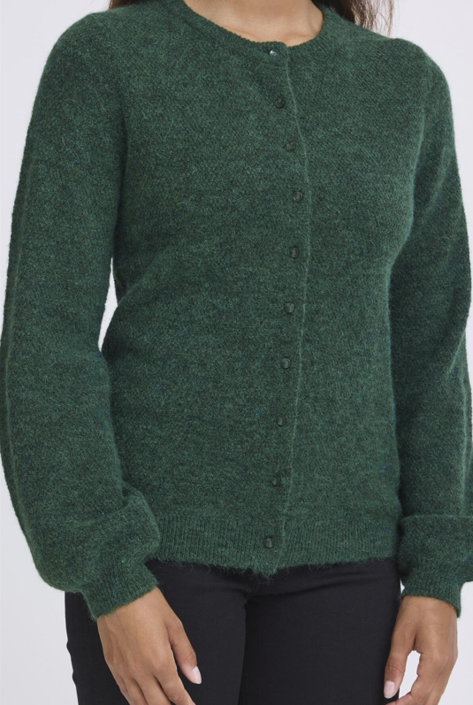 Ichi Ladies Cardigan IHAsdis in Pineneedle, Asdis