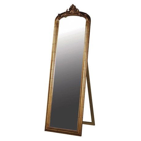 Narrow Gold Mirror