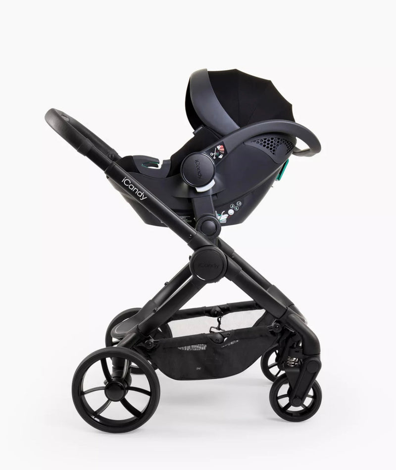 iCandy Peach 7 Pushchair & Carrycot Bundle in Black Edition