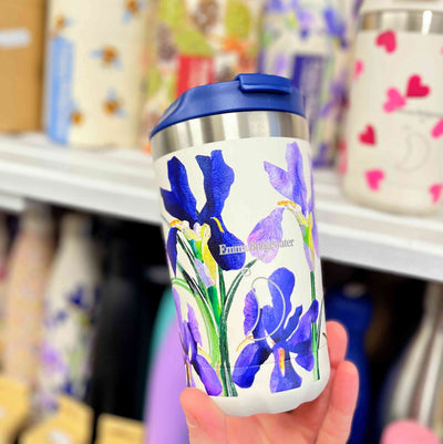 Emma Bridgewater for Chilly’s Blue Iris 340ml Coffee Cup