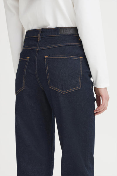 Ichi Women’s IHTWiggy Raven Jean in Denim Authentic Blue