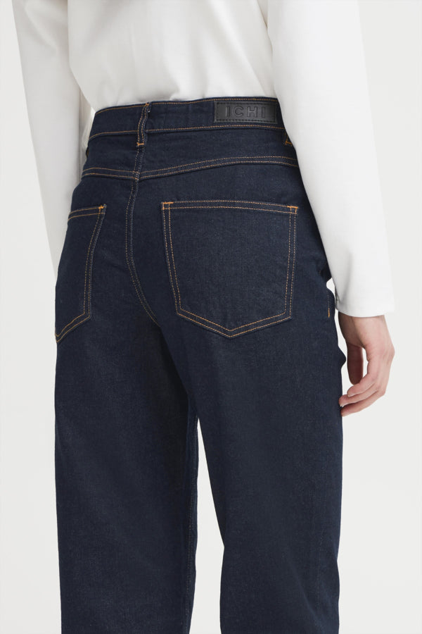 Ichi Women’s IHTWiggy Raven Jean in Denim Authentic Blue
