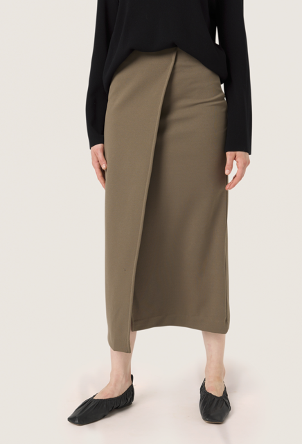 Soaked In Luxury Ladies Skirt SLBea in Morel, Bea