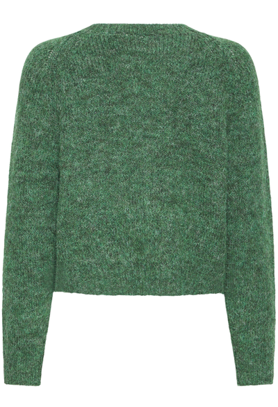 Ichi Ladies Cardigan  IHBelablue CA2 in Pineneedle, Belablue