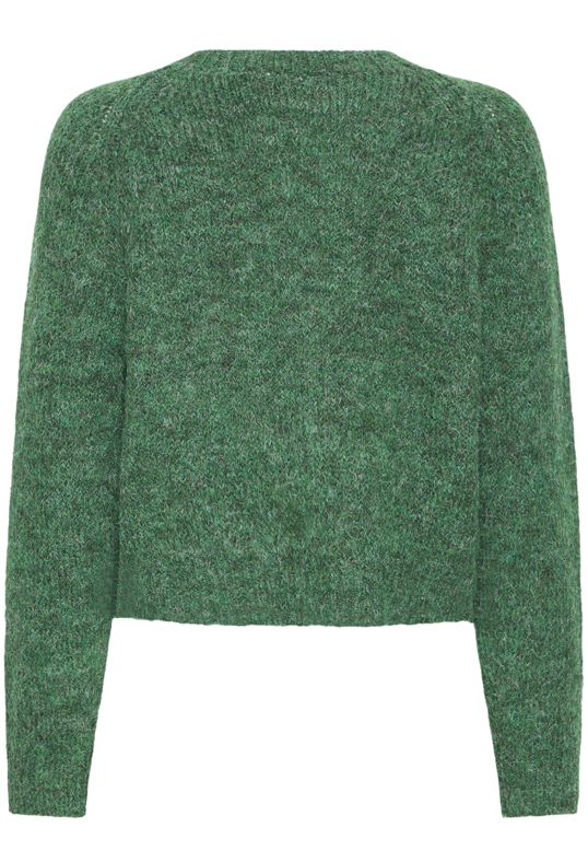 Ichi Ladies Cardigan  IHBelablue CA2 in Pineneedle, Belablue