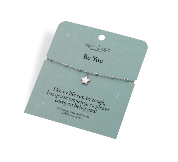 Hot Diamonds Silver Whisper Be You Bracelet