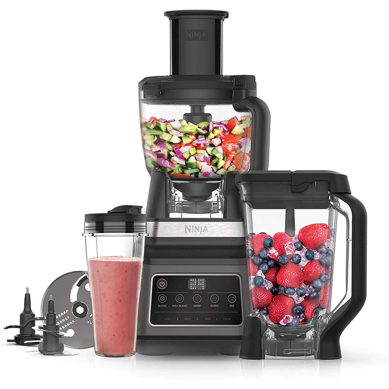 Ninja 3-IN-1 FOOD PROCESSOR WITH AUTO-IQ BN800UK