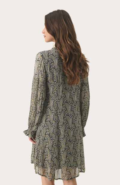 Part Two Ladies Dress BotellaPW in Rosin Paisley Print, Botella