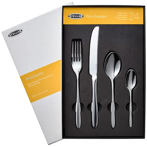 Stellar Winchester Cutlery Set 24 Piece