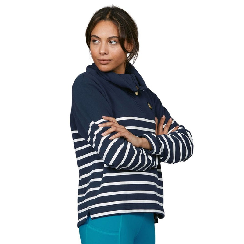 Toggi Ladies Barker Sweatshirt Navy/White