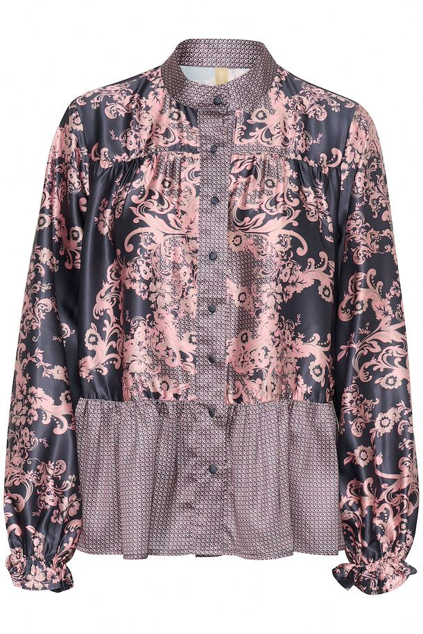 Culture CUarina Shirt Gray Graphic, Arina