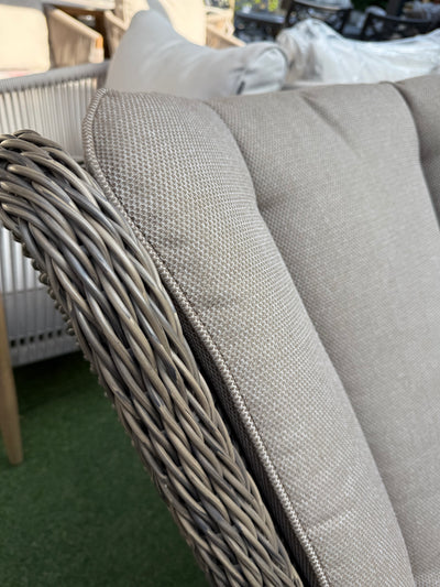 Elba Reclining High Back Lounge Set With Footstools & Side Table