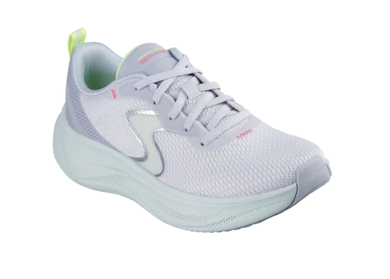 Skechers Ladies Trainers Skech Cloud - Smooth Wave in Light Gray Green