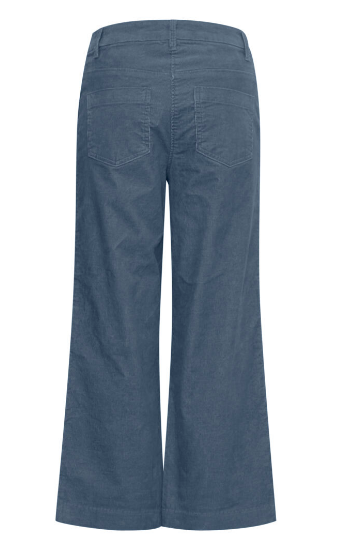 Ichi Ladies IHCordano Pants in Blue Mirage, Cordano Trousers