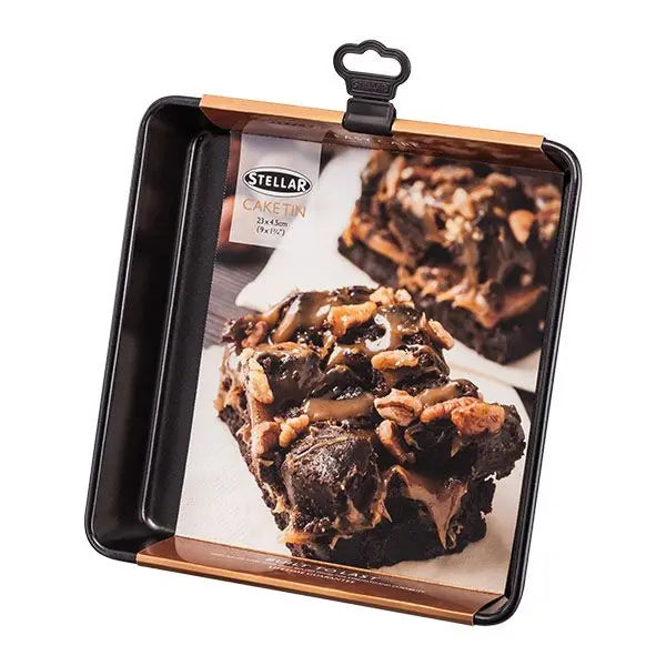 Stellar Cake Tin 23 x 23 x 4 cm