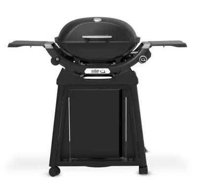 Weber Q2200N Gas Barbecue with Side Tables and Premium Cart