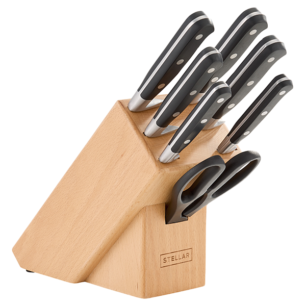 Stellar Classic Knife Block Set 7 Piece