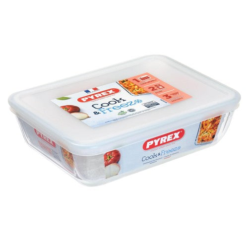 Pyrex Cook + Freeze Rectangular Dish 1.5L